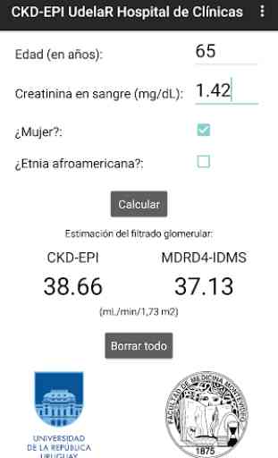 CKD-EPI y MDRD UdelaR Uruguay 2