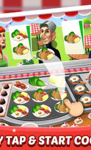 Cozinha Fever - Jogos de Culinária e Restaurante 3