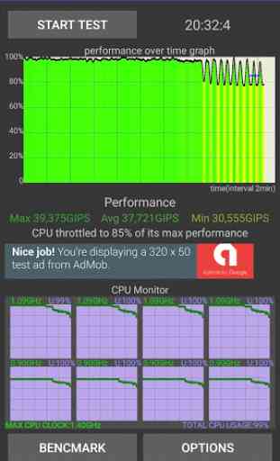 CPU Throttling Test 2