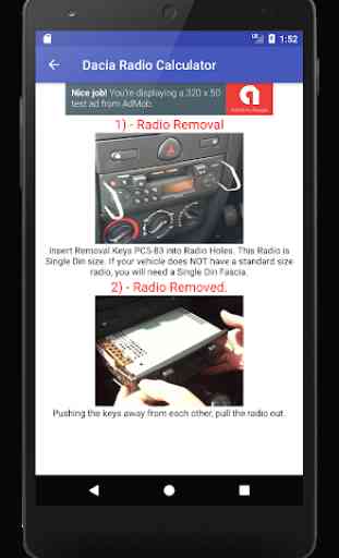 Dacia radio code calculator 4