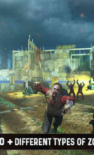 Death Deal: Zombie Target Jogos de Tiro 1
