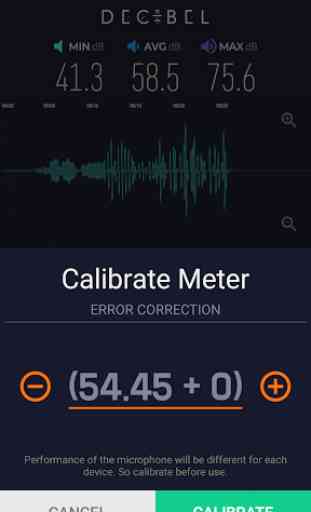 Decibel - Threshold Sound Meter (Noise Levels) 2