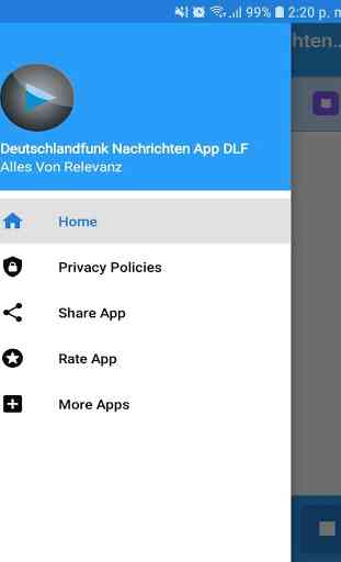Deutschlandfunk Nachrichten App DLF Radio DE 2