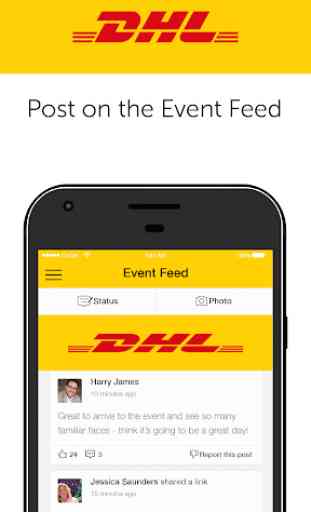 DHL Live Events App 2