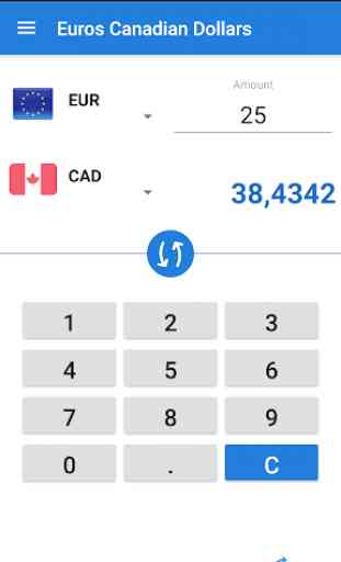 Euro to Canadian Dollar / EUR to CAD Converter 1