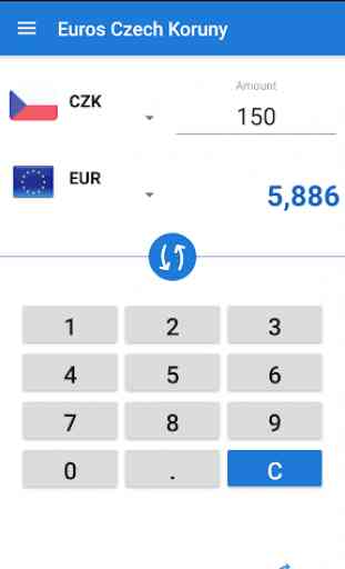 Euro to Czech Koruna / EUR to CZK Converter 1