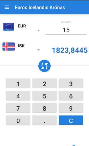Euro to Icelandic Króna / EUR to ISK Converter 2