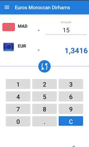 Euro to Moroccan Dirham / EUR to MAD Converter 1