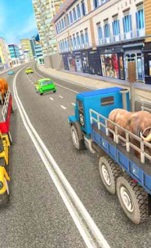 Farm Animal Truck Transport Simulator 4