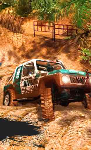 fora da estrada 4X4 jeep racing xtreme 3D 2 3