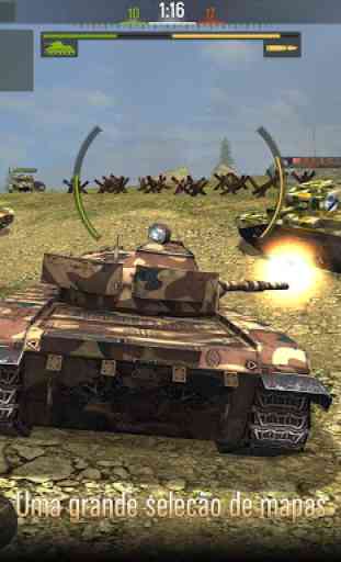 Grand Tanks: Jogos de Tanques 3
