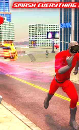 Herói da velocidade do flash: jogos simulador 1