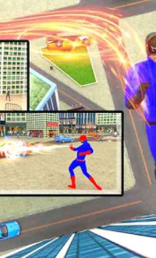 Herói da velocidade do flash: jogos simulador 2