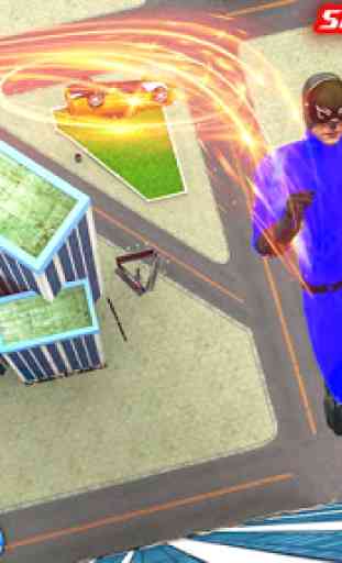 Herói da velocidade do flash: jogos simulador 4