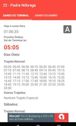 Horário dos Ônibus em Marília 3