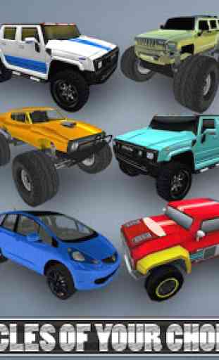 Jeep stunt drive 2019: jogo de trilhas impossíveis 2