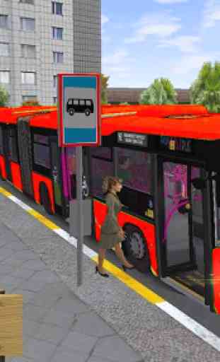 Jogo de ônibus do metrô: City Bus Drive Simulator 4