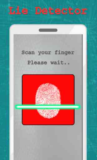 Lie Detector Finger - Face Scanner Simulator Prank 2