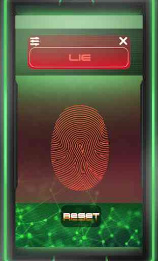 Lie Detector: Fingerprint. Joke 2