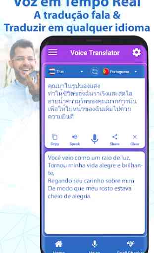 Língua Tradutor E Voz Traduzir línguas 2