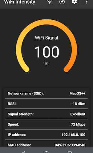 Medidor de intensidade do sinal WiFi 2