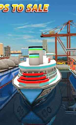Navio carga simulador cidade game transporte carga 2