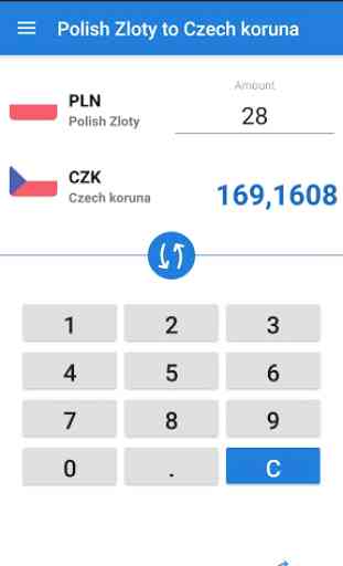 Polish Zloty Czech koruna / PLN to CZK Converter 1