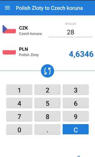 Polish Zloty Czech koruna / PLN to CZK Converter 2