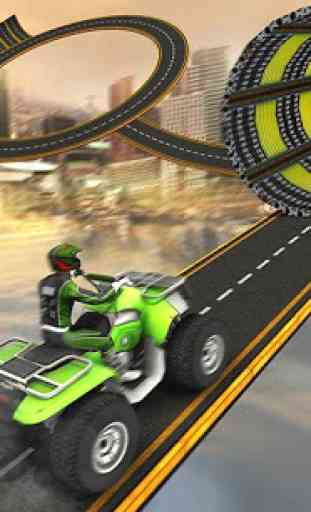 Racing Quad Bike Moto Stunt: ATV Impossible Track 4