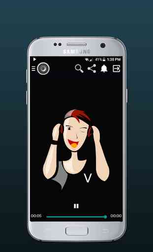 Rádio DAB para app jogador Android AM FM 4
