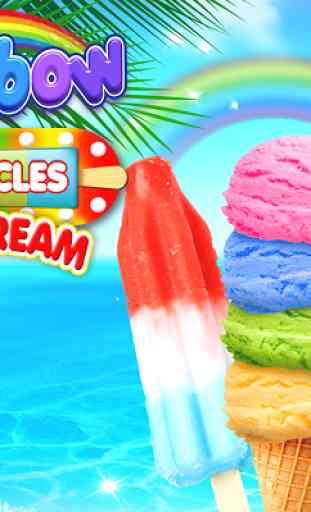 Rainbow Ice Cream & Popsicles 1