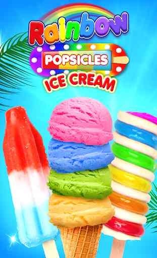 Rainbow Ice Cream & Popsicles 4