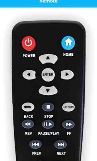 Remote Control For WD Live TV Setupbox 1