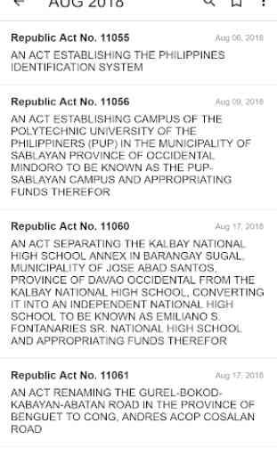 Republic Acts - Philippines 2