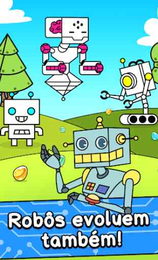 Robot Evolution - Jogo Clicker 1