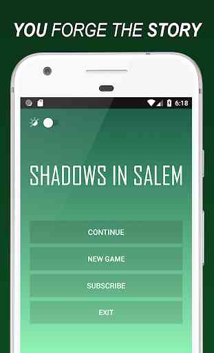 Shadows In Salem: A Text-Based Choices RPG 1