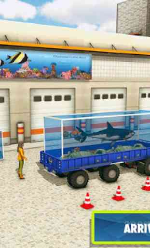 Simulador de caminhão de transporte de animais 1