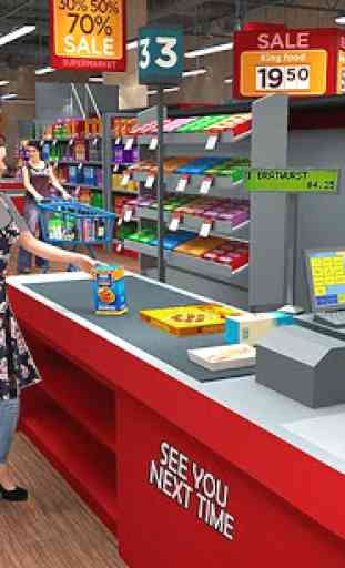 Super Mercado ATM Máquina Simulador: Compras Mall 1