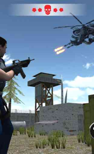 Swat FPS Force: Tiro de pistola de fogo grátis 2