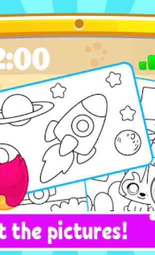 Tablet: Imagens para colorir e jogos para bebês 2
