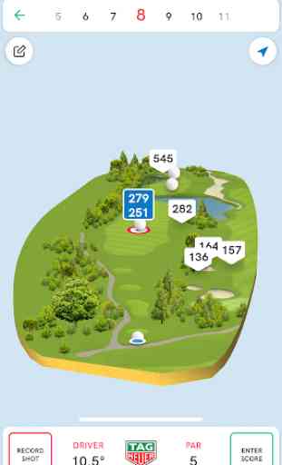 TAG Heuer Golf - Scorecard, GPS & 3D Maps 1