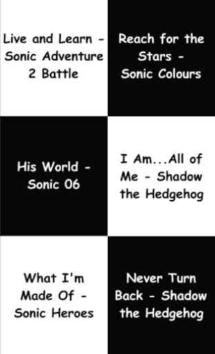 telhas de piano - Sonic 1