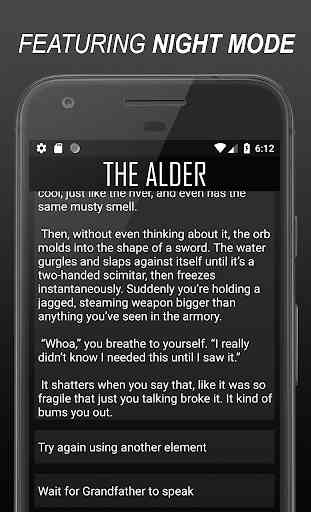 The Alder: A CYOA Fantasy Choices RPG 4