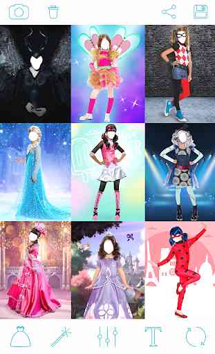 Trajes Para Meninas - Girl Hero Costume Editor 2