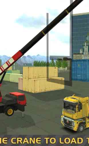 Truck & Crane SIM: Navio de carga 2