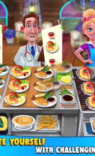 vida Cozinha: Chef Restaurant Jogos de Culinária 3