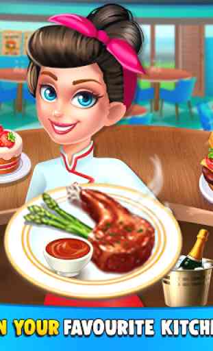 vida Cozinha: Chef Restaurant Jogos de Culinária 4