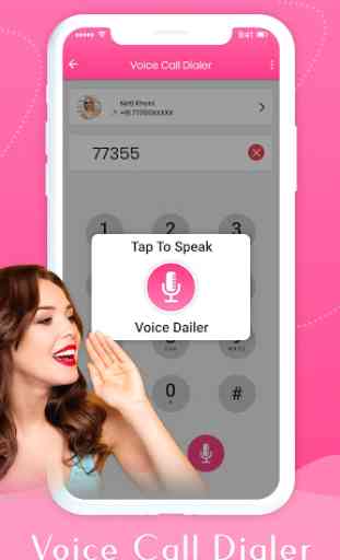 Voice Call Dialer : Voice Phone Dialer 3