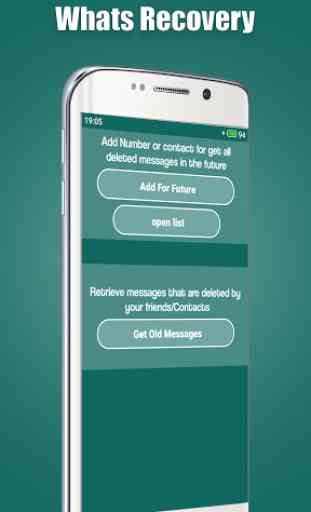 WA-Recovery: Deleted Whats Messages 1