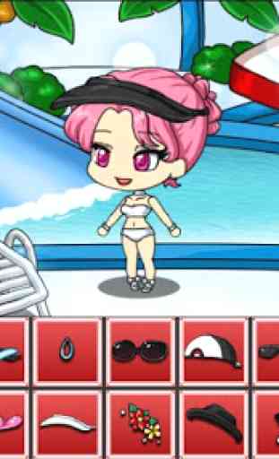 Water Park Pretty Girl : dress up game 1